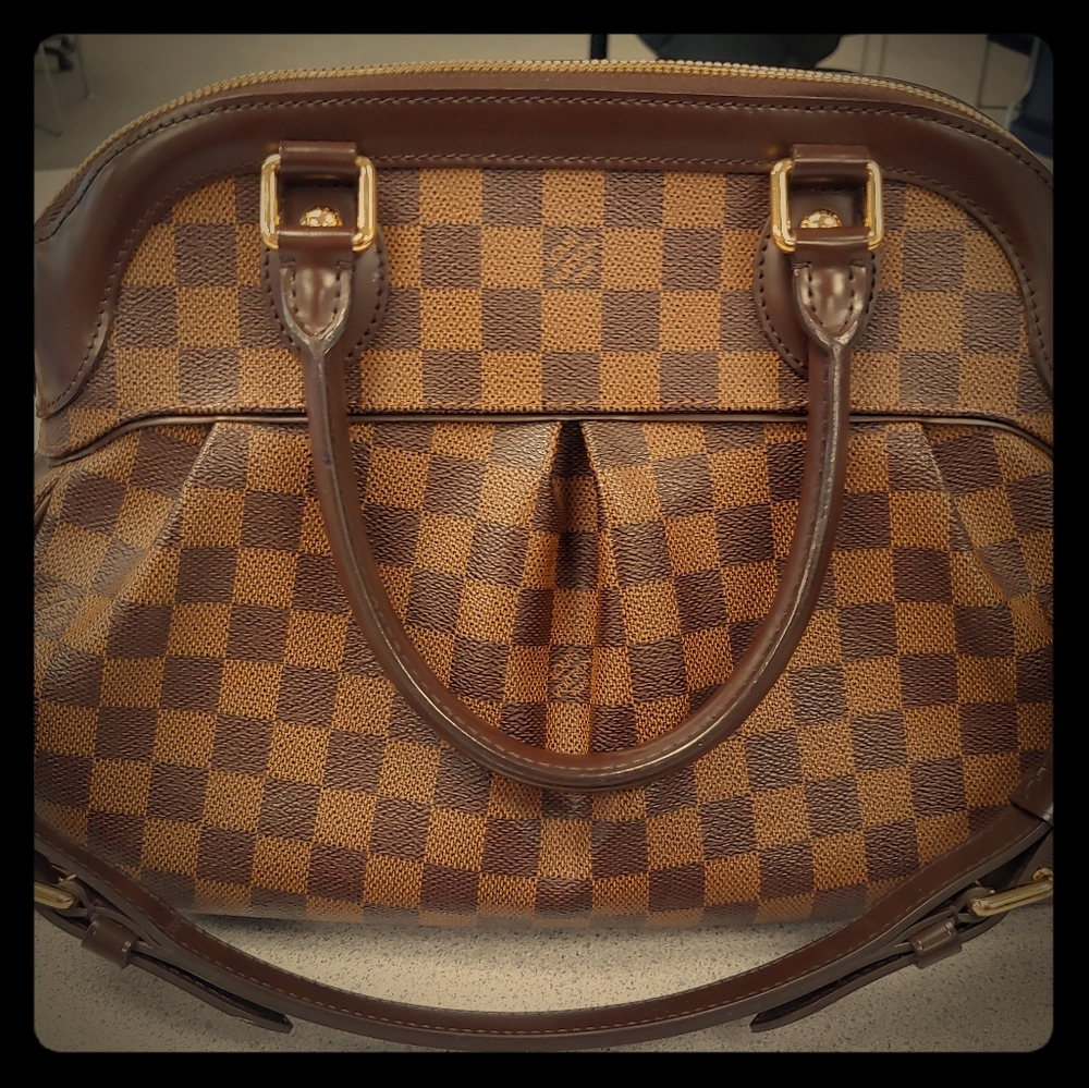 Louis Vuitton Brown Damier  Hobo  Handbag